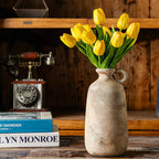 Decorative Ceramic Vase Black Gold | High & Bury