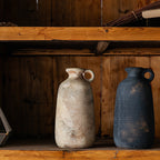 Decorative Ceramic Vase Black Gold | High & Bury