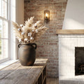 Decorative Ceramic Vase Black Pink White | High & Bury