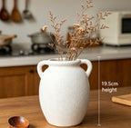Decorative Ceramic Vase Black Pink White | High & Bury