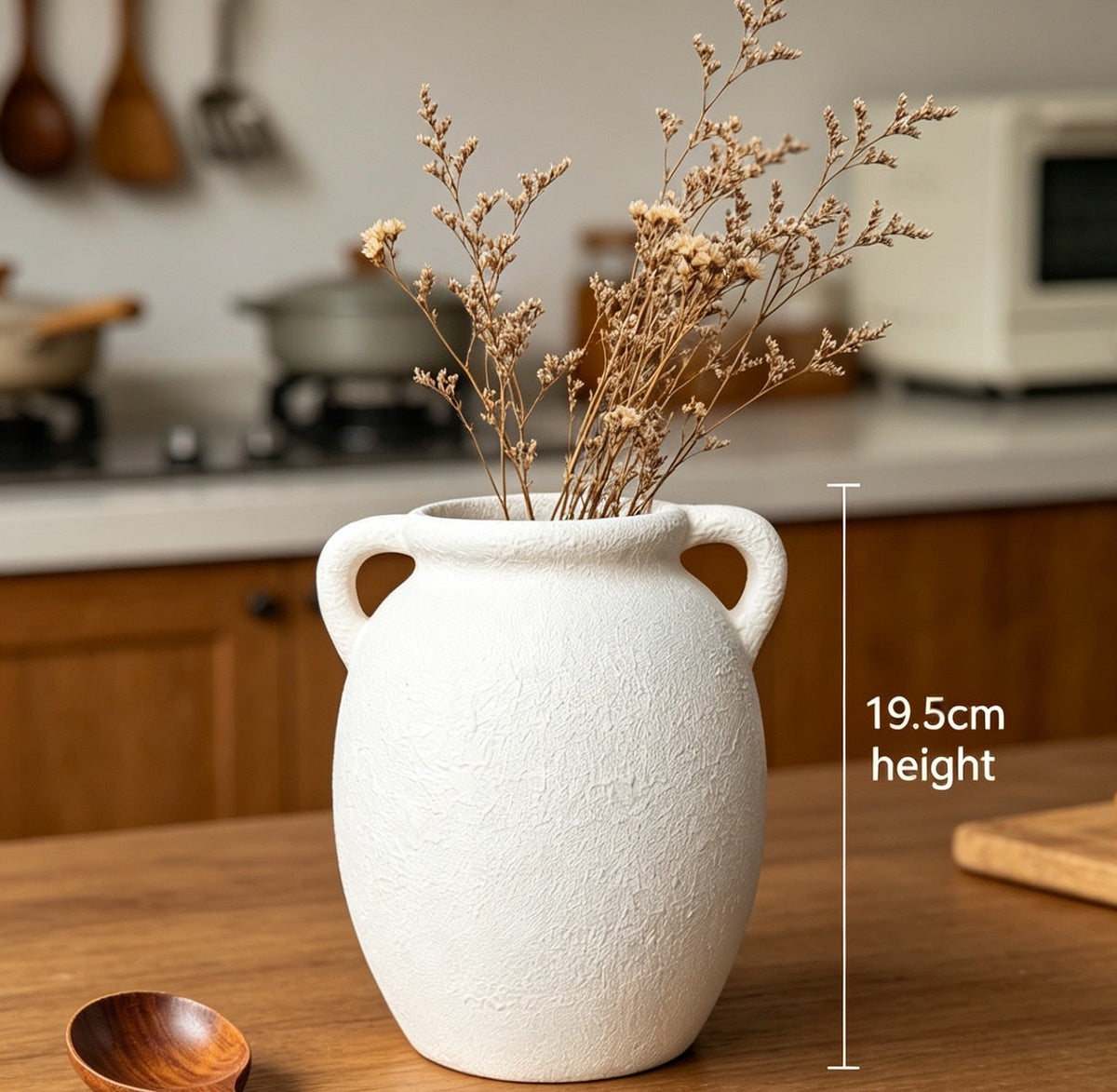 Decorative Ceramic Vase Black Pink White | High & Bury