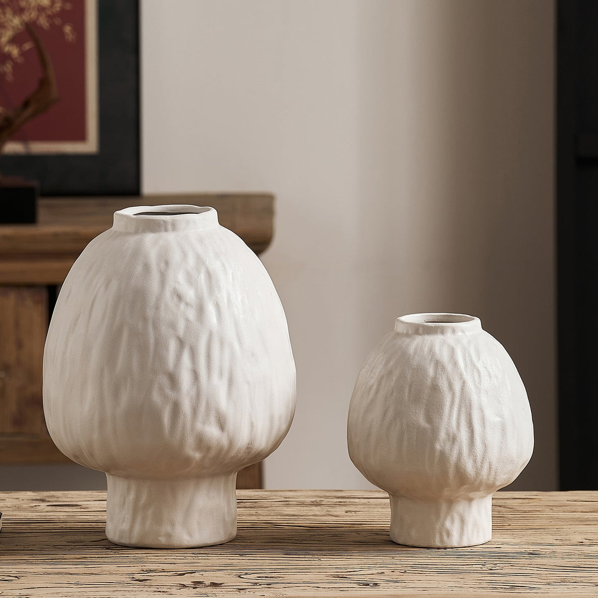 Decorative Ceramic Vase in Modern Design | High & Bury