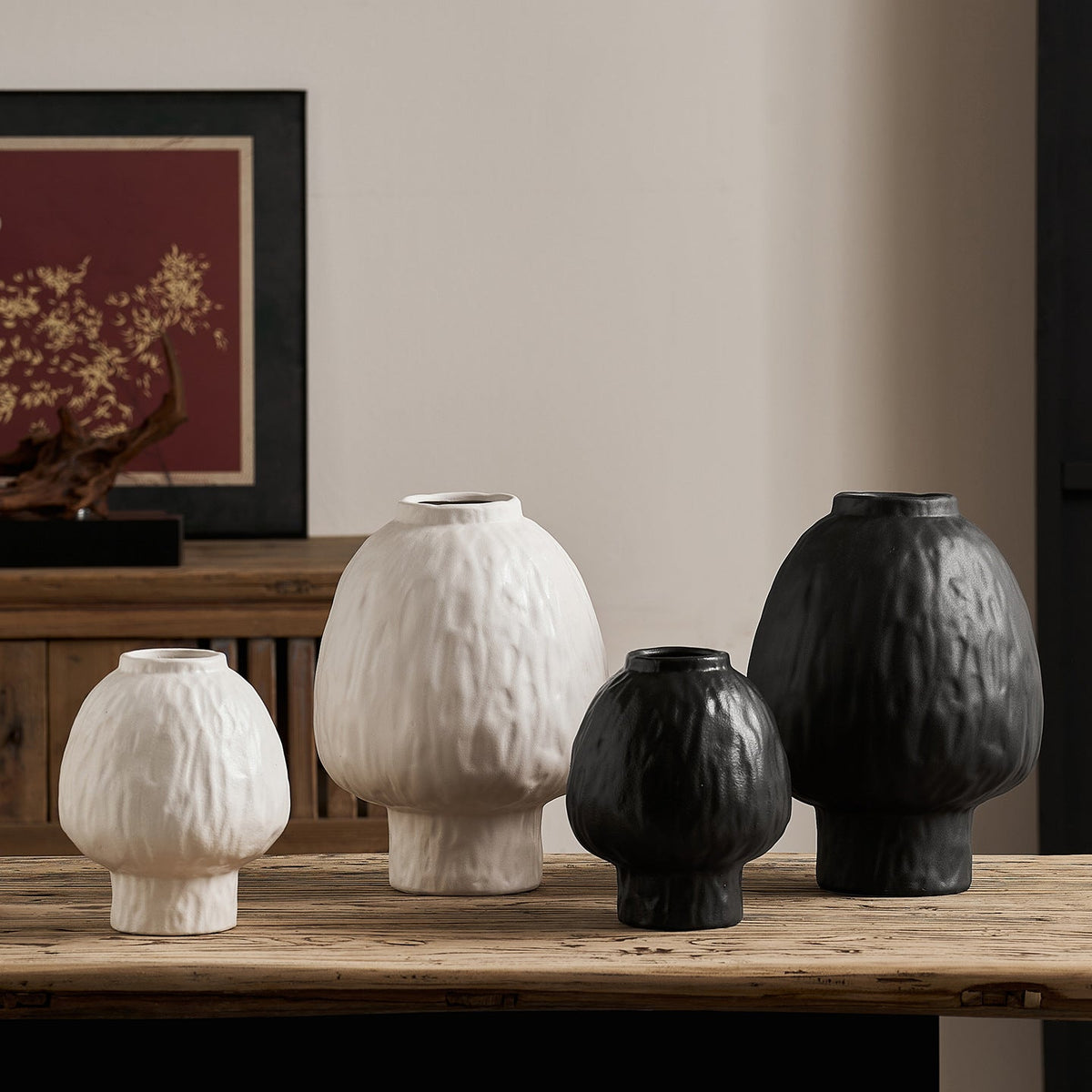 Decorative Ceramic Vase in Modern Design | High & Bury