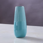 Decorative Ceramic Vase Pink Blue White | High & Bury