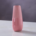 Decorative Ceramic Vase Pink Blue White | High & Bury