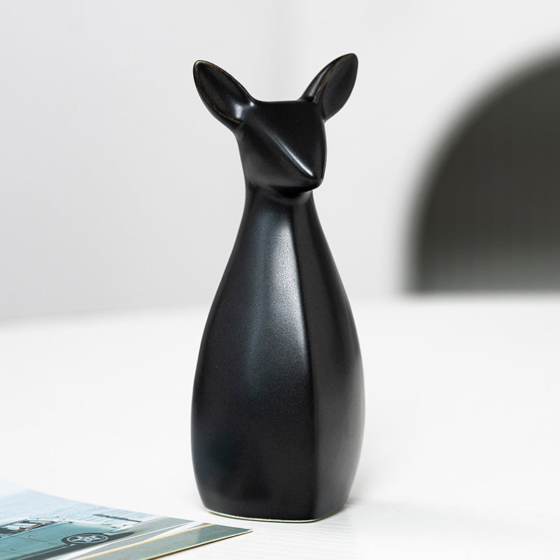 Decorative Ceramic Vase White Gold | High & Bury