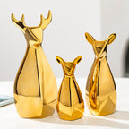 Decorative Ceramic Vase White Gold | High & Bury