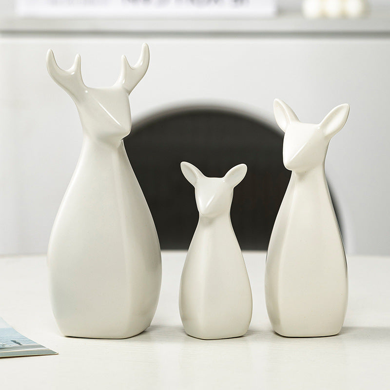 Decorative Ceramic Vase White Gold | High & Bury