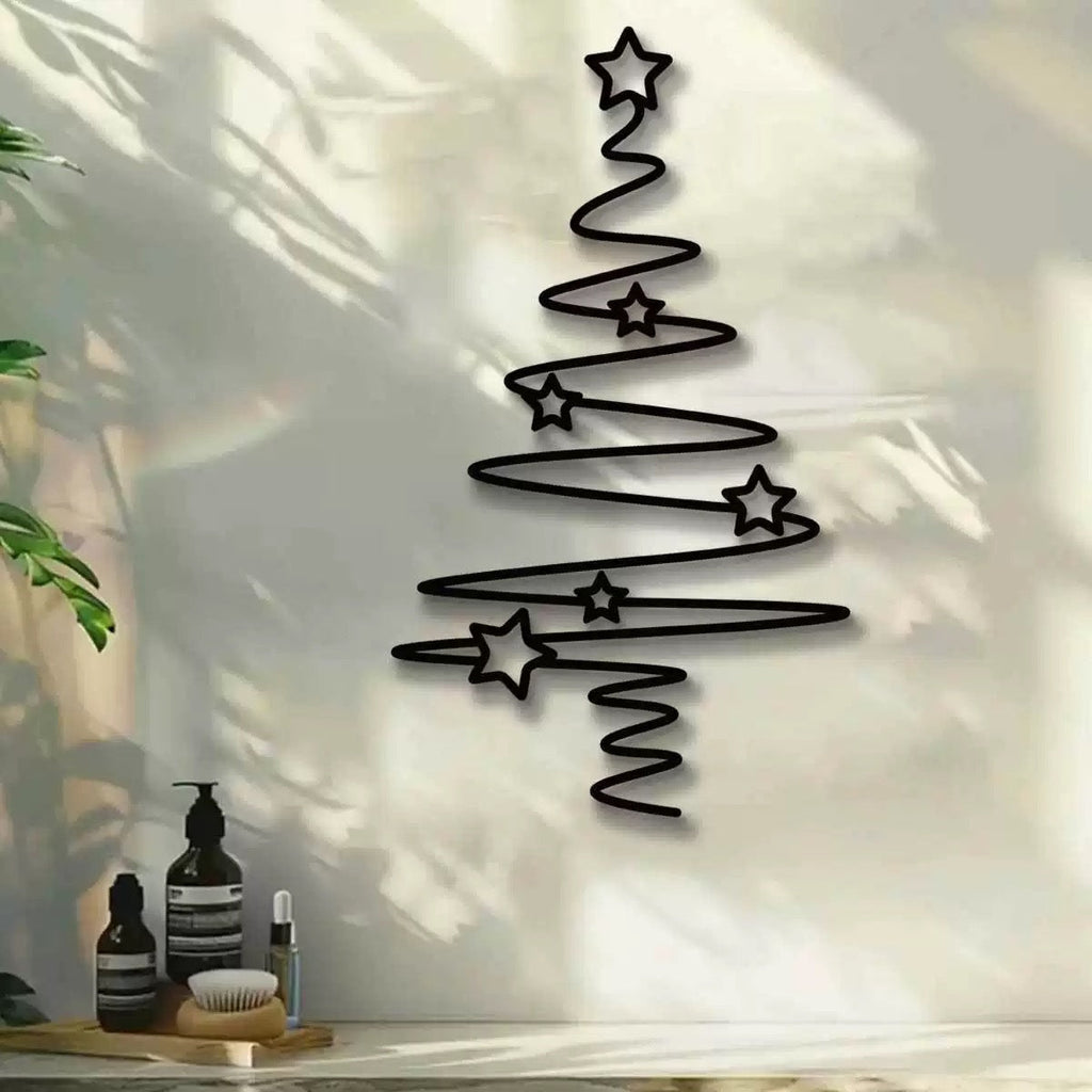 Decorative Christmas Tree Wall Sticker | High & Bury