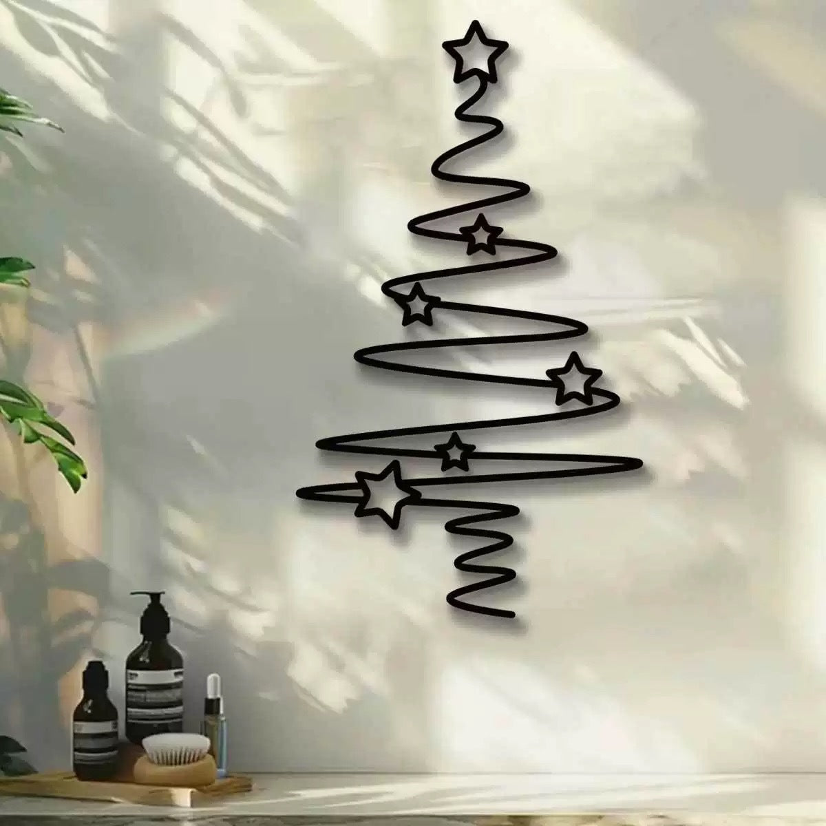 Decorative Christmas Tree Wall Sticker | High & Bury