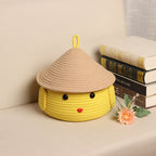 Decorative Cotton Storage Basket | High & Bury