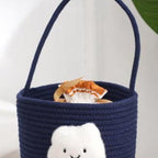 Decorative Cotton Storage Basket | High & Bury