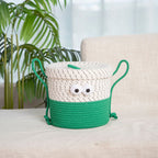 Decorative Cotton Storage Basket | High & Bury