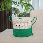 Decorative Cotton Storage Basket | High & Bury
