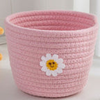 Decorative Cotton Storage Basket | High & Bury