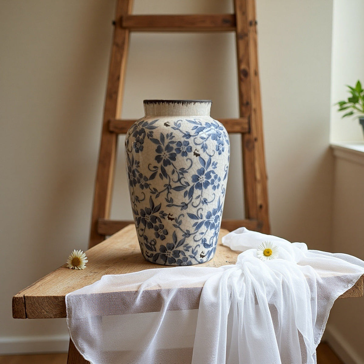 Decorative Country House Vase | High & Bury