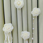 Decorative Curtain Clip with Flower Design | High & Bury
