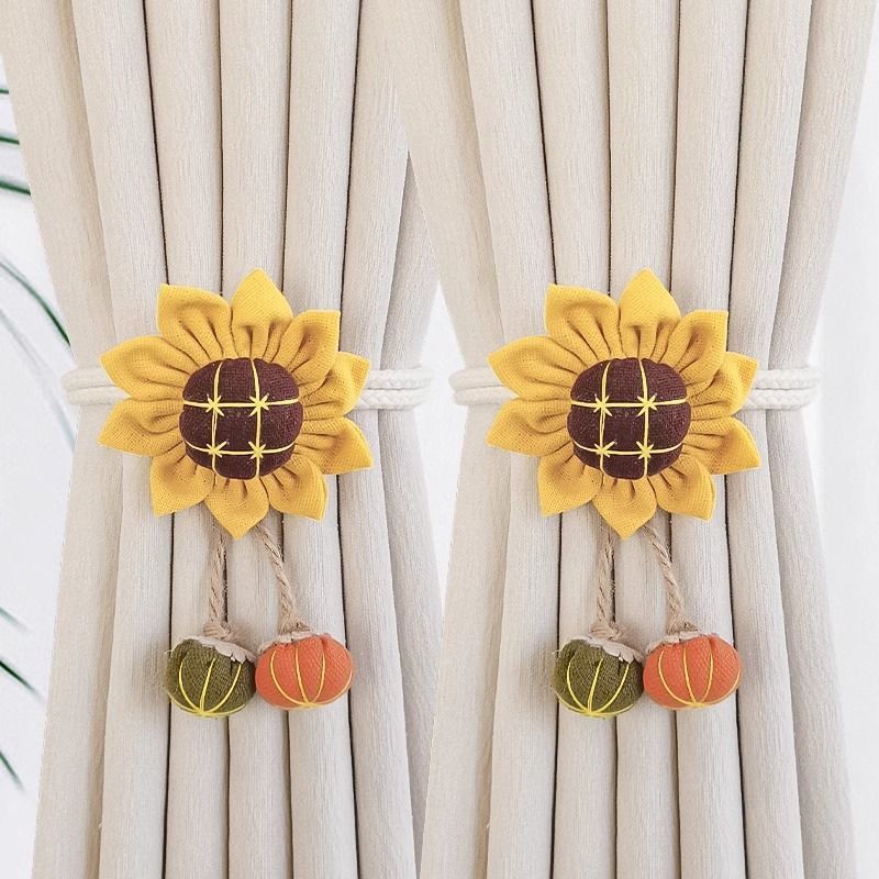 Decorative Curtain Flower Clips | High & Bury