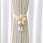 Decorative Curtain Holder Brown Yellow | High & Bury