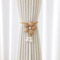 Decorative Curtain Holder Brown Yellow | High & Bury