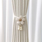 Decorative Curtain Holder Brown Yellow | High & Bury