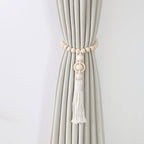 Decorative Curtain Holder Wood | High & Bury