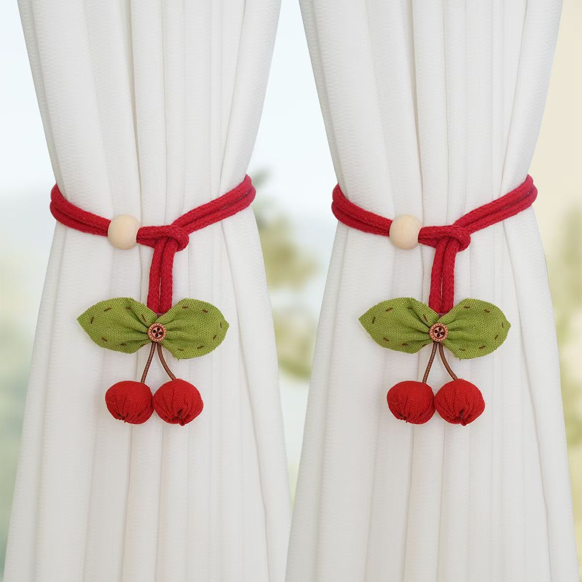 Decorative Curtain Tieback Gold Coffee | High & Bury