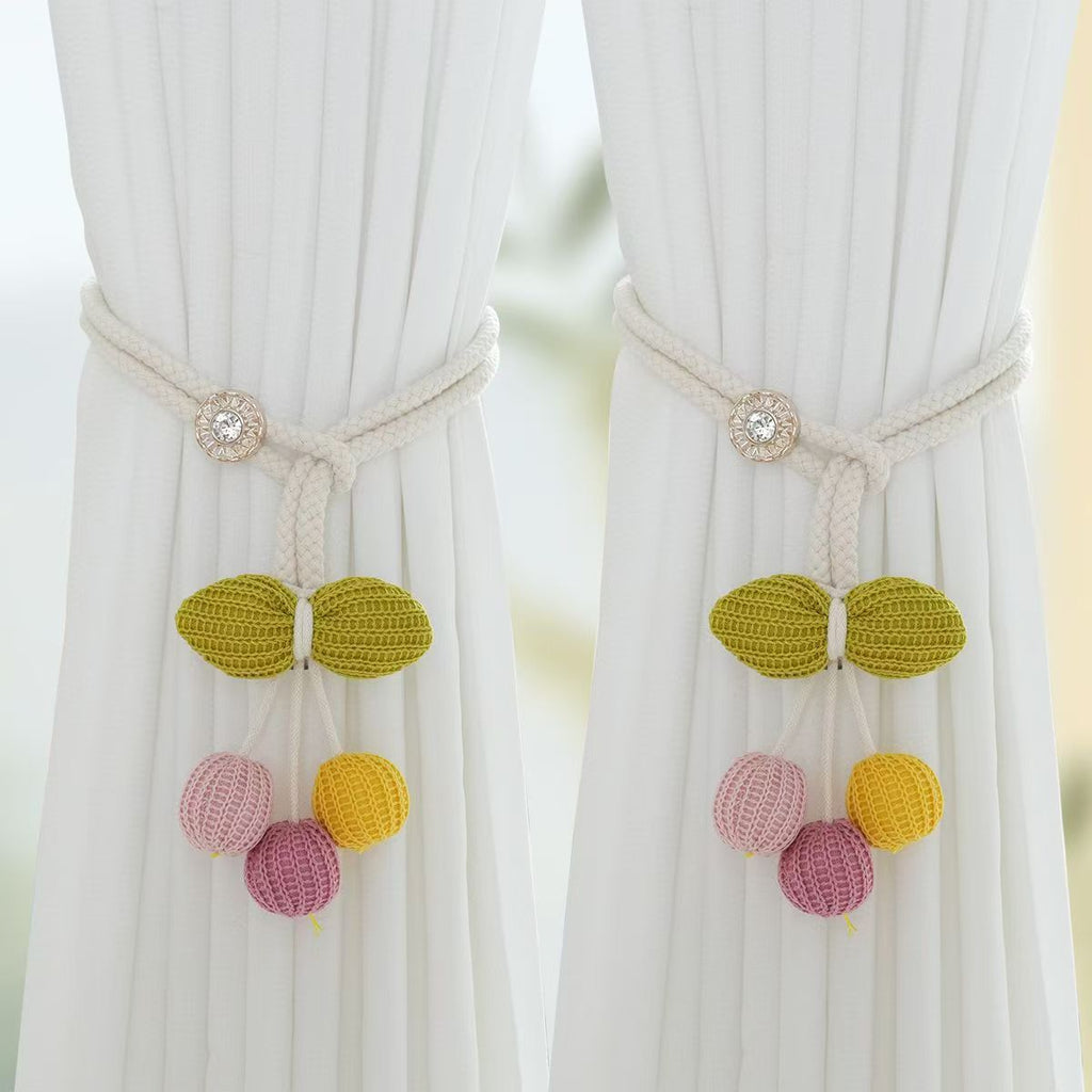 Decorative Curtain Tieback Gold Coffee | High & Bury