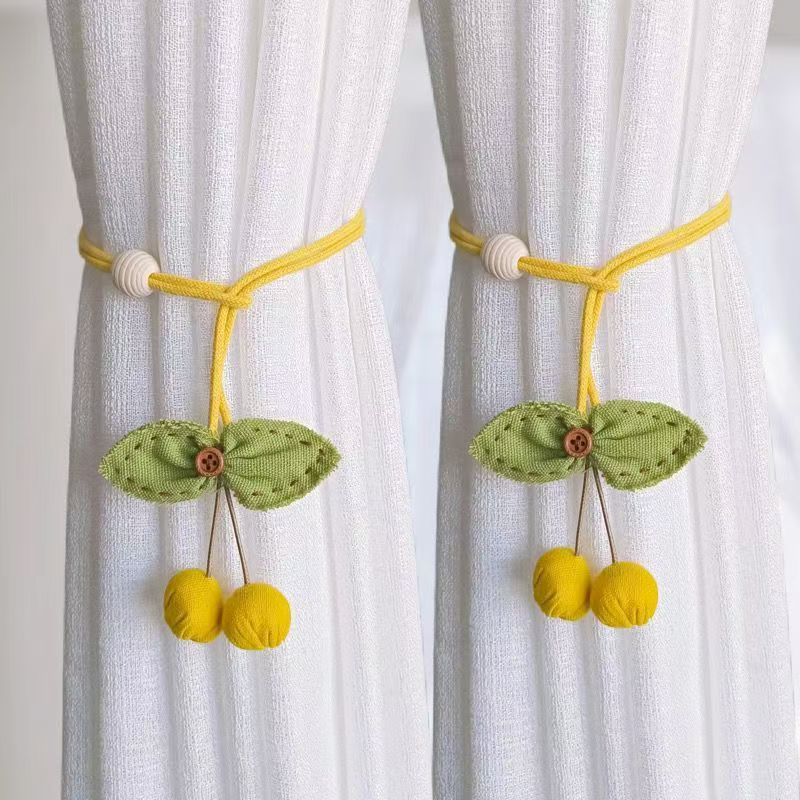 Decorative Curtain Tieback Gold Coffee | High & Bury