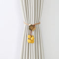Decorative Curtain Tieback Gold Coffee | High & Bury