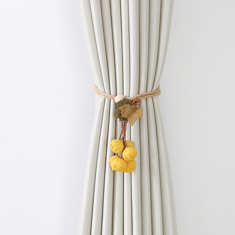 Decorative Curtain Tieback Gold Coffee | High & Bury