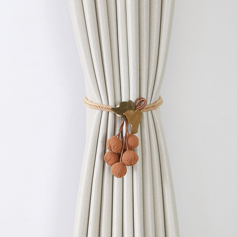 Decorative Curtain Tieback Gold Coffee | High & Bury