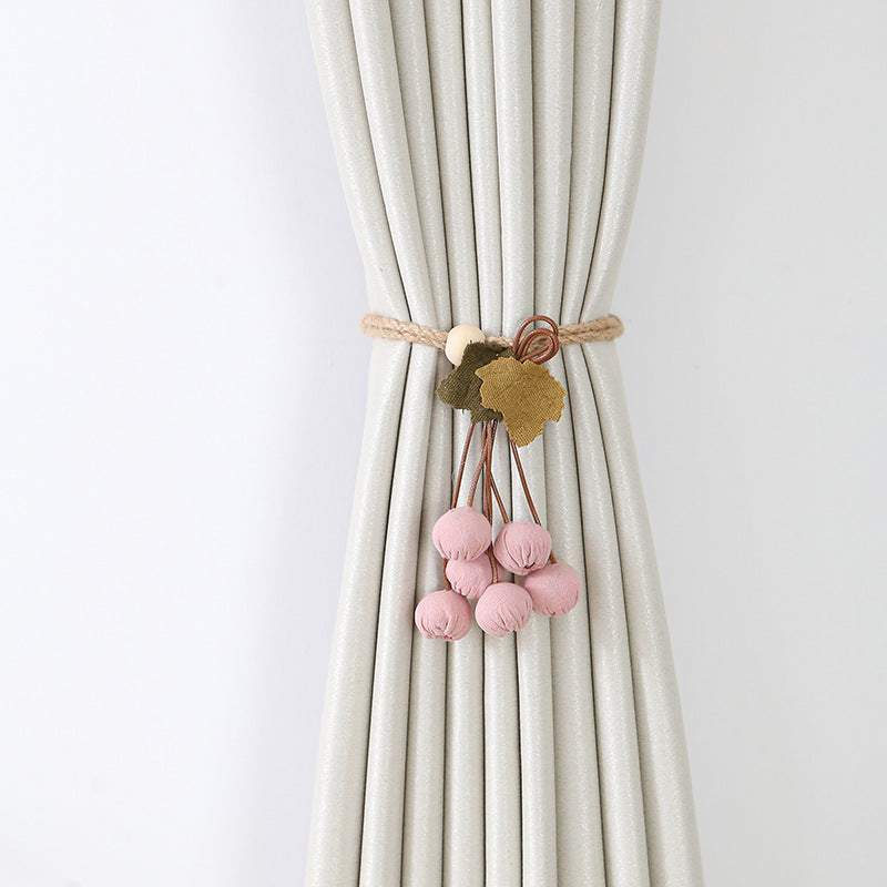 Decorative Curtain Tieback Gold Coffee | High & Bury