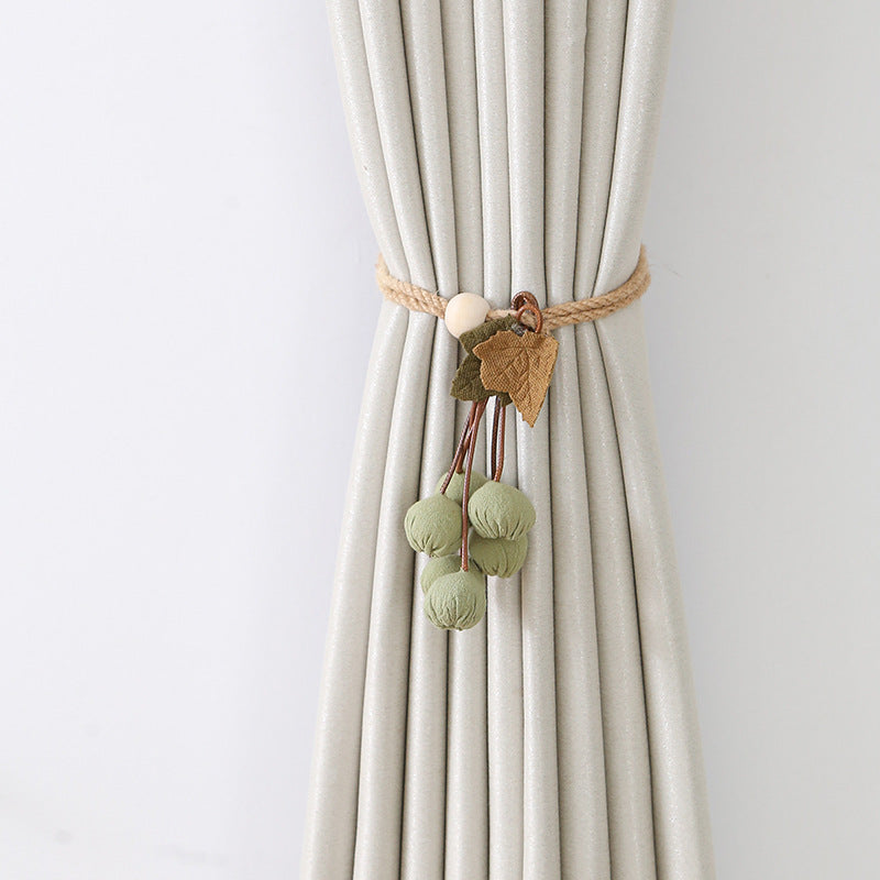 Decorative Curtain Tieback Gold Coffee | High & Bury