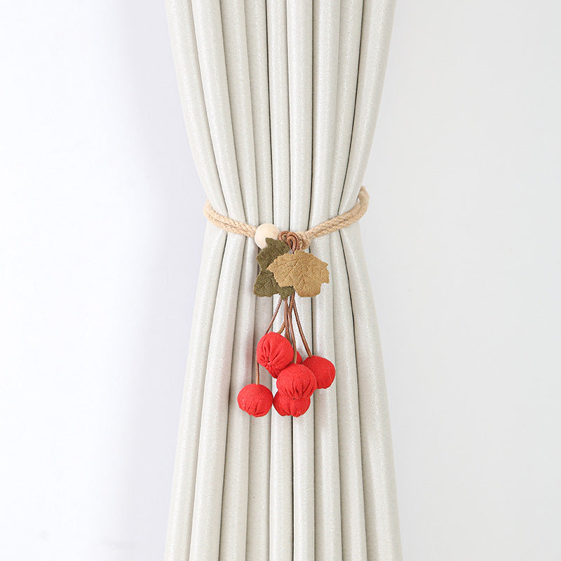 Decorative Curtain Tieback Gold Coffee | High & Bury