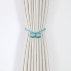 Decorative Curtain Tieback Light Green Pink | High & Bury