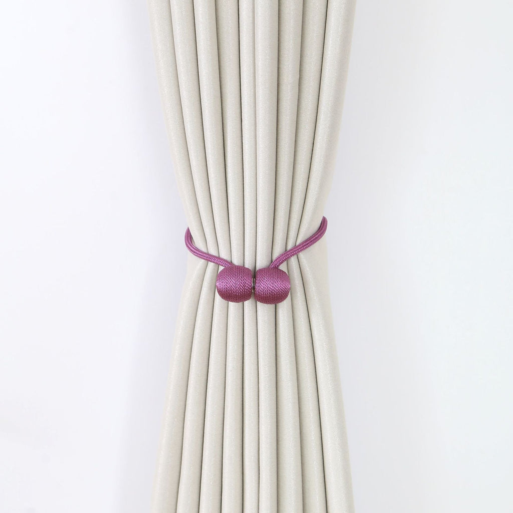 Decorative Curtain Tieback Light Green Pink | High & Bury