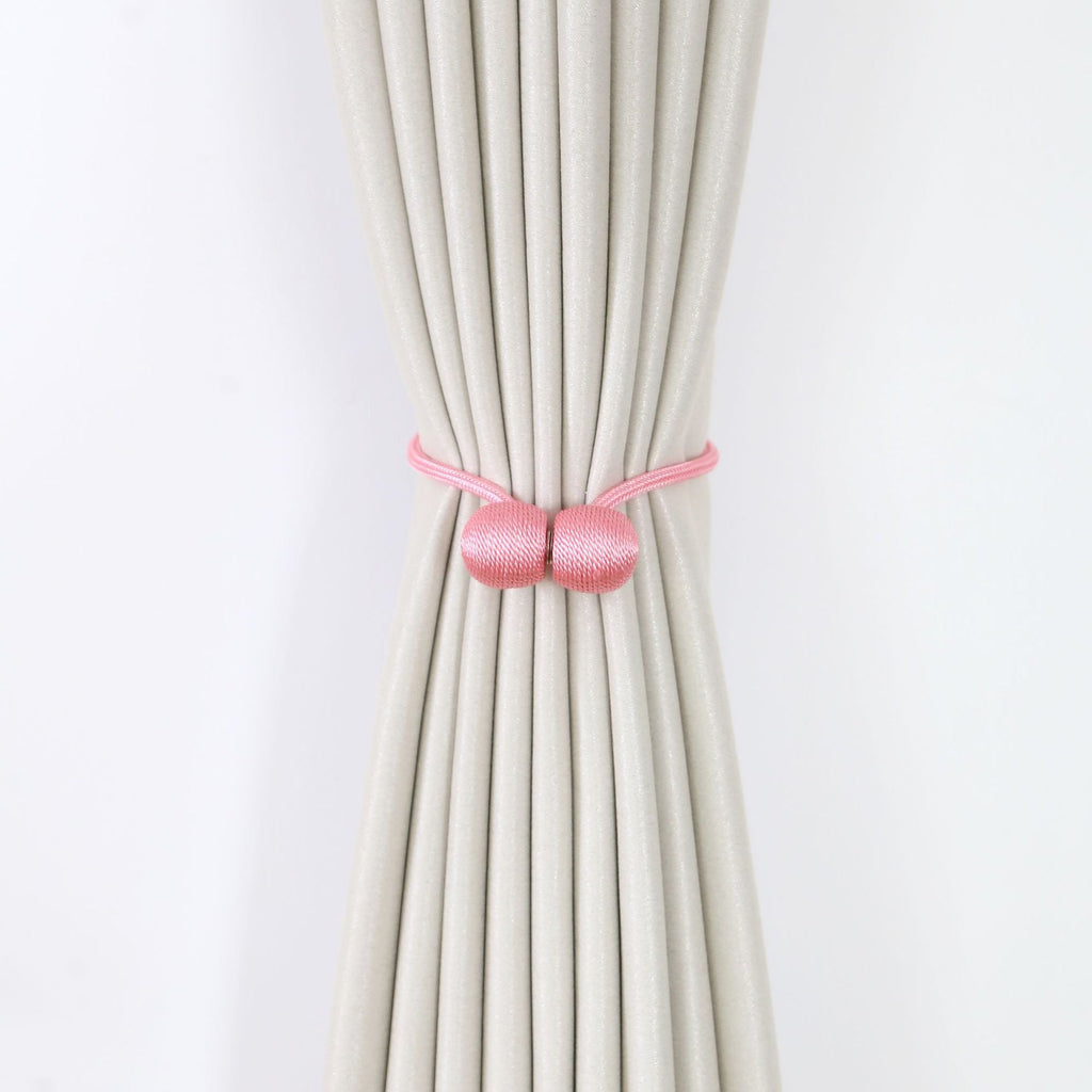 Decorative Curtain Tieback Light Green Pink | High & Bury