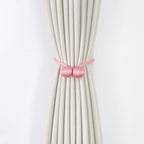 Decorative Curtain Tieback Light Green Pink | High & Bury