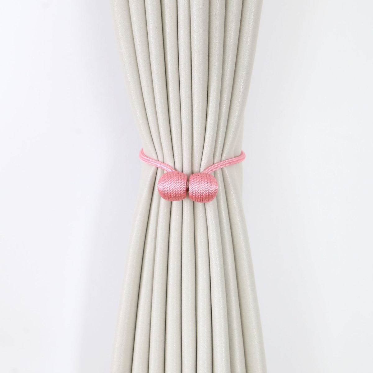 Decorative Curtain Tieback Light Green Pink | High & Bury