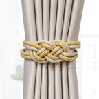 Decorative Curtain Tieback with Braided Design | High & Bury