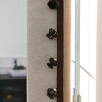 Decorative Curtain Trim with Pompons | High & Bury