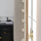 Decorative Curtain Trim with Pompons | High & Bury