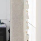 Decorative Curtain with Tassel Trim | High & Bury