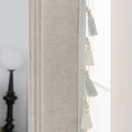 Decorative Curtain with Tassel Trim | High & Bury