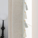 Decorative Curtain with Tassel Trim | High & Bury