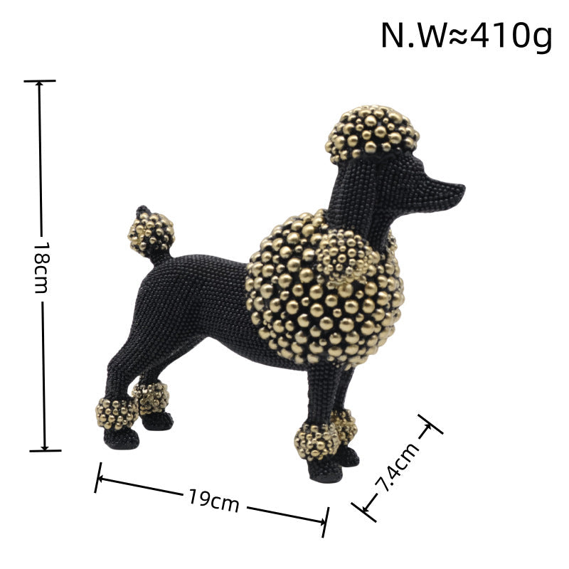 Decorative Dog Figure in Modern Design | High & Bury