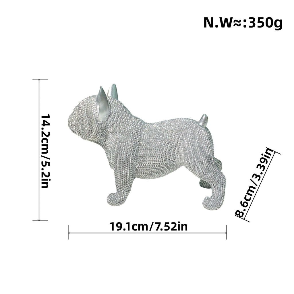 Decorative Dog Figure in Modern Design | High & Bury