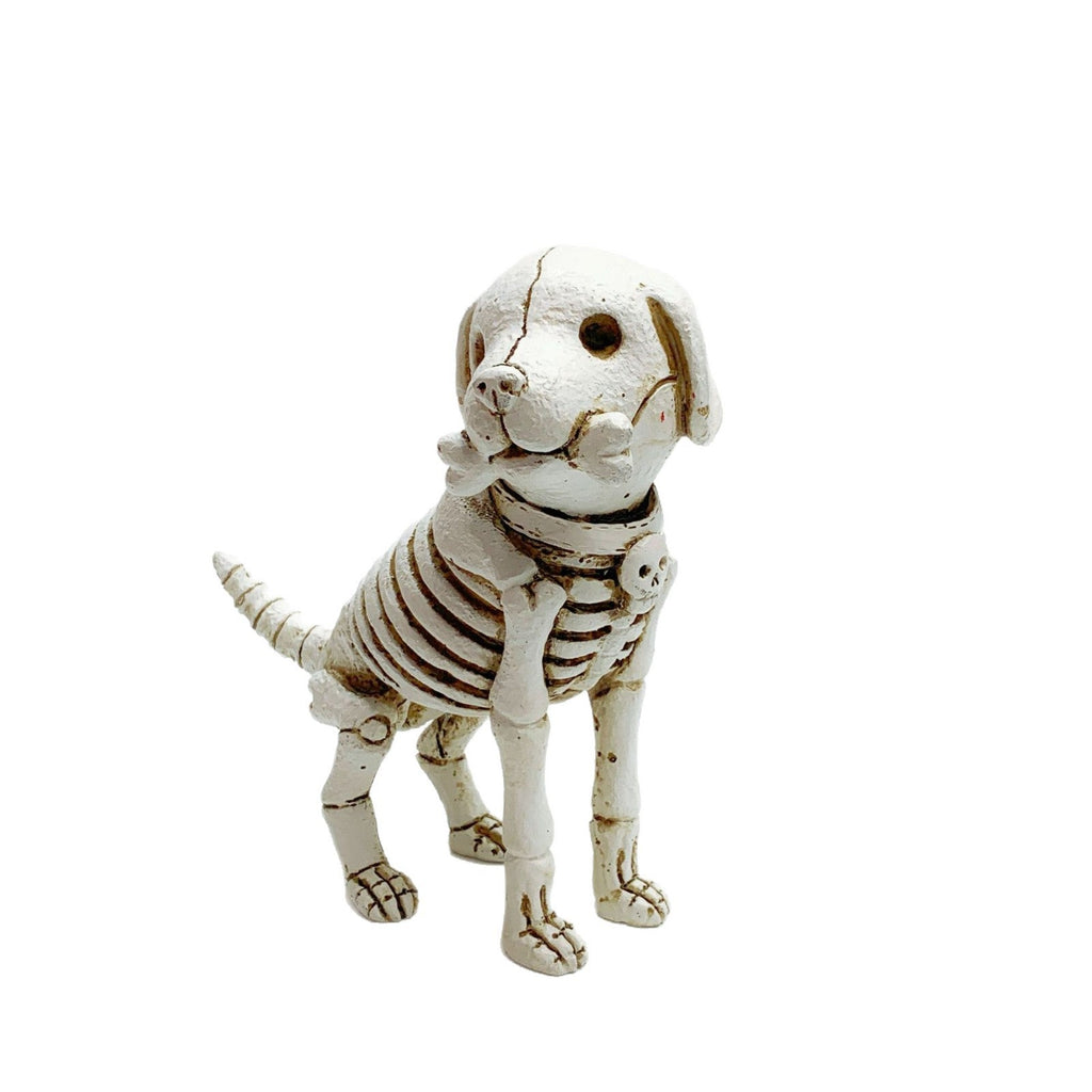 Decorative Dog Skeleton Figure | High & Bury