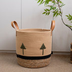 Decorative Eco-Friendly Woven Storage Basket | High & Bury